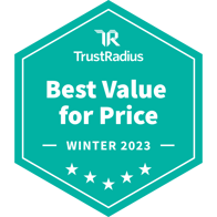 TrustRadius Best Value for Price Winter 2023